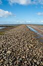 dijk naar deense eiland Mandø  van Geertjan Plooijer thumbnail