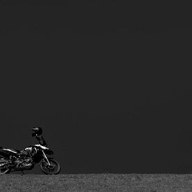 BMW Bike on the Dyke by R Smallenbroek