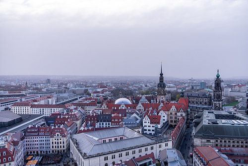 Een korte avondwandeling door het prachtige historische centrum van Dresden - Saksen - Duitsland