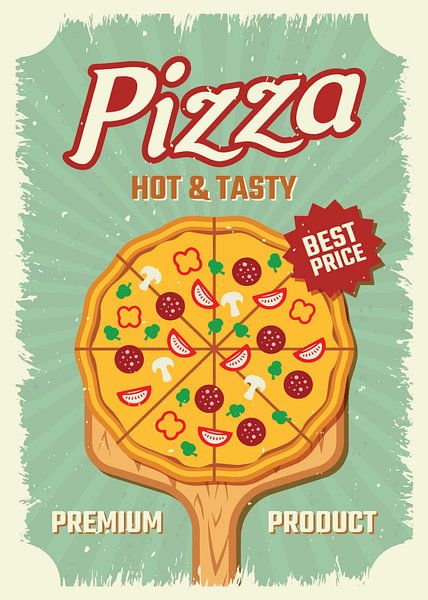 Heiße und leckere Pizza - zum besten Preis der Stadt von PublicArt77
