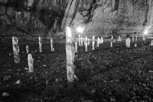 Ice Moai - Ialomita Cave