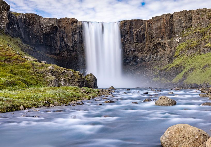 Der Gufufoss im Osten Islands von Adelheid Smitt