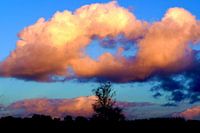 Wolkenlucht boven Soest
