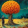 Der Baum des Denkens von Klaus Tesching - Art-AI