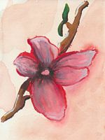 Zweig mit Blume
