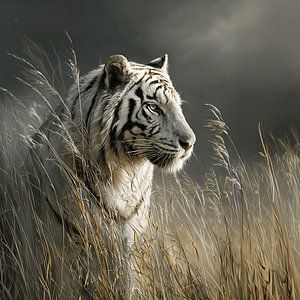 Der weiße Tiger im goldenen Schilfrohr | König des Flüsterns und der Schatten