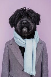 Bouvier des Flandres by Poster Art Shop