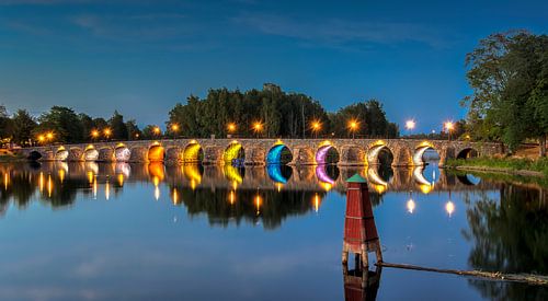 Oude Stenen Brug in Karlstad, Zweden