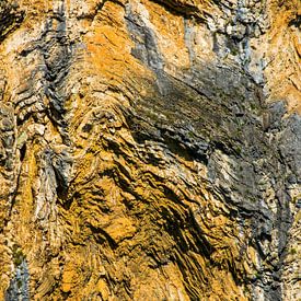colorful rocks in the canyon of the river Drin by Jan Fritz