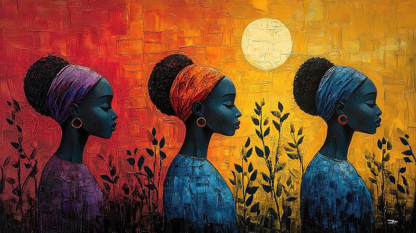 African art - african art by Gelissen Artworks