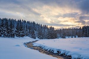 Winterlandschaft im Erzgebirge