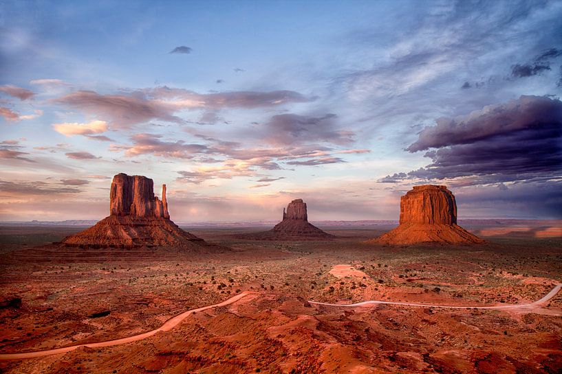 Monument Valley, Utah, USA van Esther Hereijgers