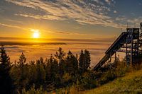 Lever de soleil matinal