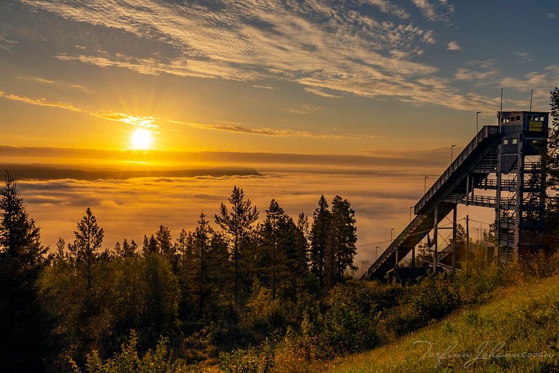 Guten Morgen Sonnenaufgang von Torfinn Johannessen
