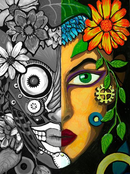 Floralis Mechanica 2 by Patricia Piotrak