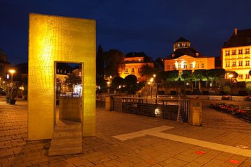Luitpoldplatz met paleisterrassen, Bayreuth van Torsten Krüger