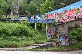 The Sarajevo bobsleigh run 6 by Erik Buitenhuis