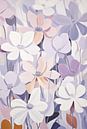Lila Bloemenpracht van Your unique art thumbnail