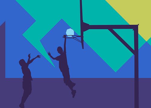 Achtergrond Poster mandje