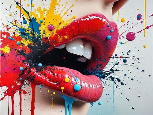 Een mond vol kleuren - Surrealistische kunst 2