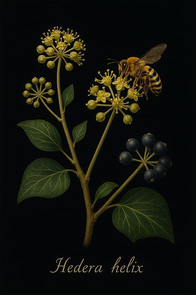Efeu - Hedera helix von Bert Quaedvlieg
