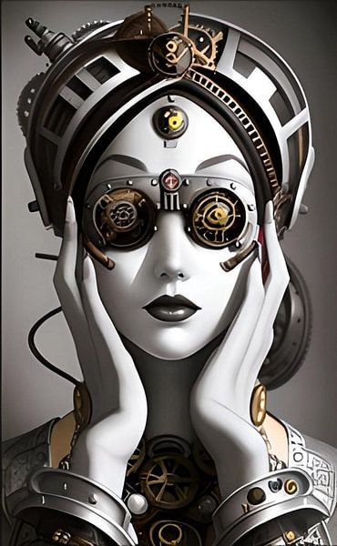 Pierrot sci-fi by Gert-Jan Siesling