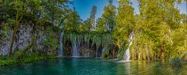 Nationalpark Plitvicer Seen, Kroatien. Panoramafoto