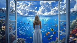 aus dem Fenster schauen von Egon Zitter