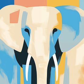 Elefant, modern von Caroline Guerain