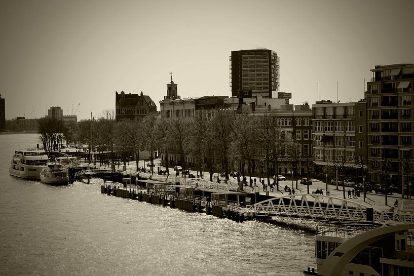 Rotterdam à l'heure de la couronne par Anne-Marie Verlooy