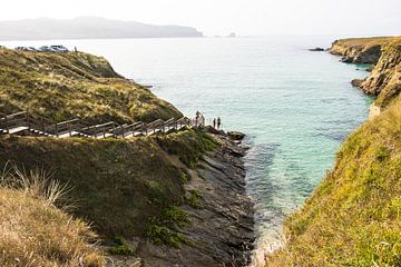 Rugged rocky coast of Costa da Morte, Galicia, Spain