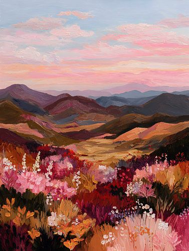 Berglandschap III van Gypsy Galleria