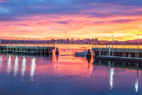 Quitter le port de San Diego