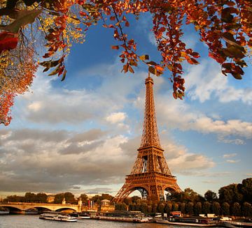 Paris in autumn by Henny Hagenaars