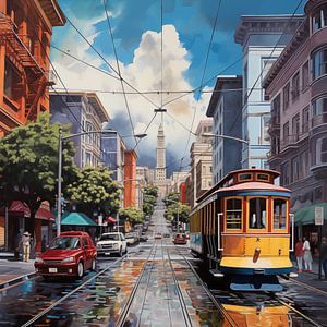 San Francisco von The Xclusive Art