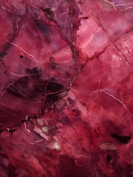 Roter Marmor V1 von drdigitaldesign