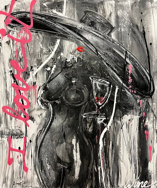 I love it - by Geoffrey Wijn (Wine) by Geoffrey Wijn - WINE ART GALLERY