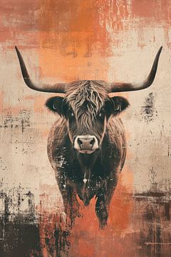 Abstract: Scottish highlander by Dave