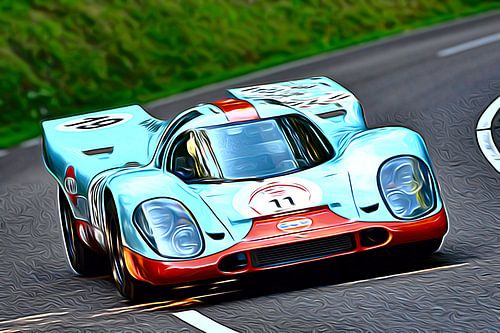 Porsche 917 Replica Eggberg Classic 2025 Start 11