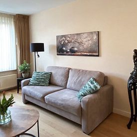 Customer photo: Japandi Flower Still Life | Whispering Petal Harmony by Art Whims, on ArtFrame