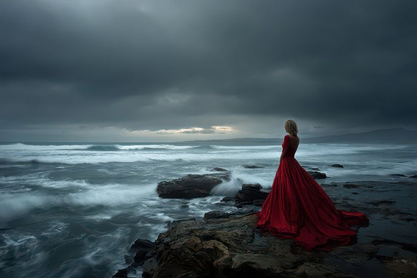 Die Frau und das Meer von Egon Zitter