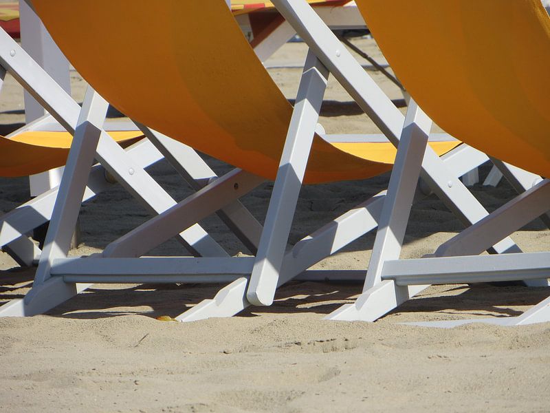 strandstoelen von Clementine aan de Stegge