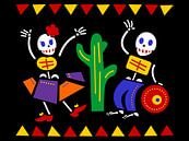 Dia de los muertos - Todestag Mexiko von Studio Mattie Miniaturansicht