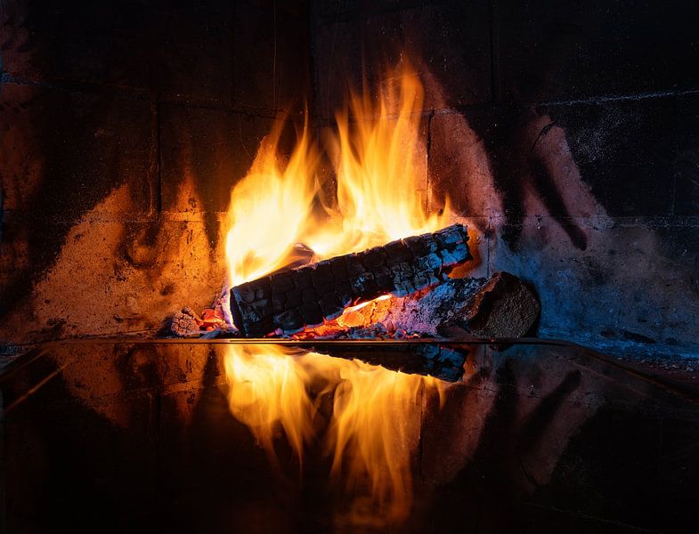 Fireplace by Adelheid Smitt