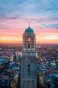 Sonnenaufgang Zwolle Pfeffer Bus vertikal