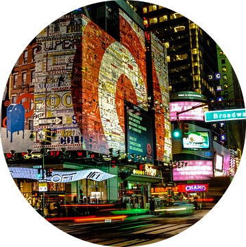Broadway Lights New York City van Alex Hiemstra