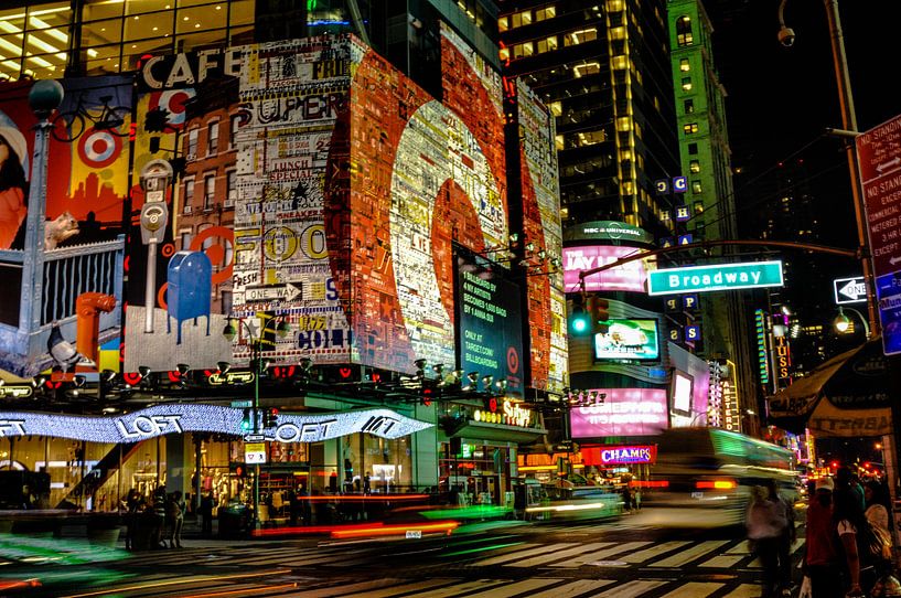 Broadway Lights New York City par Alex Hiemstra