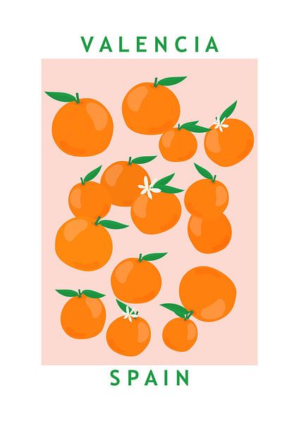 Flower Market Oranges by Petra Lizde