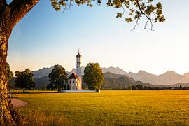 St. Coloman's Church (Schwangau, Bavaria, Germany) by Dennis Wardenburg