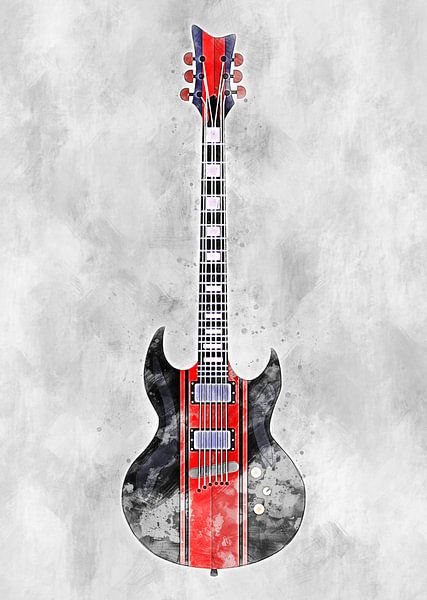 Electric guitar 4 by Mateo